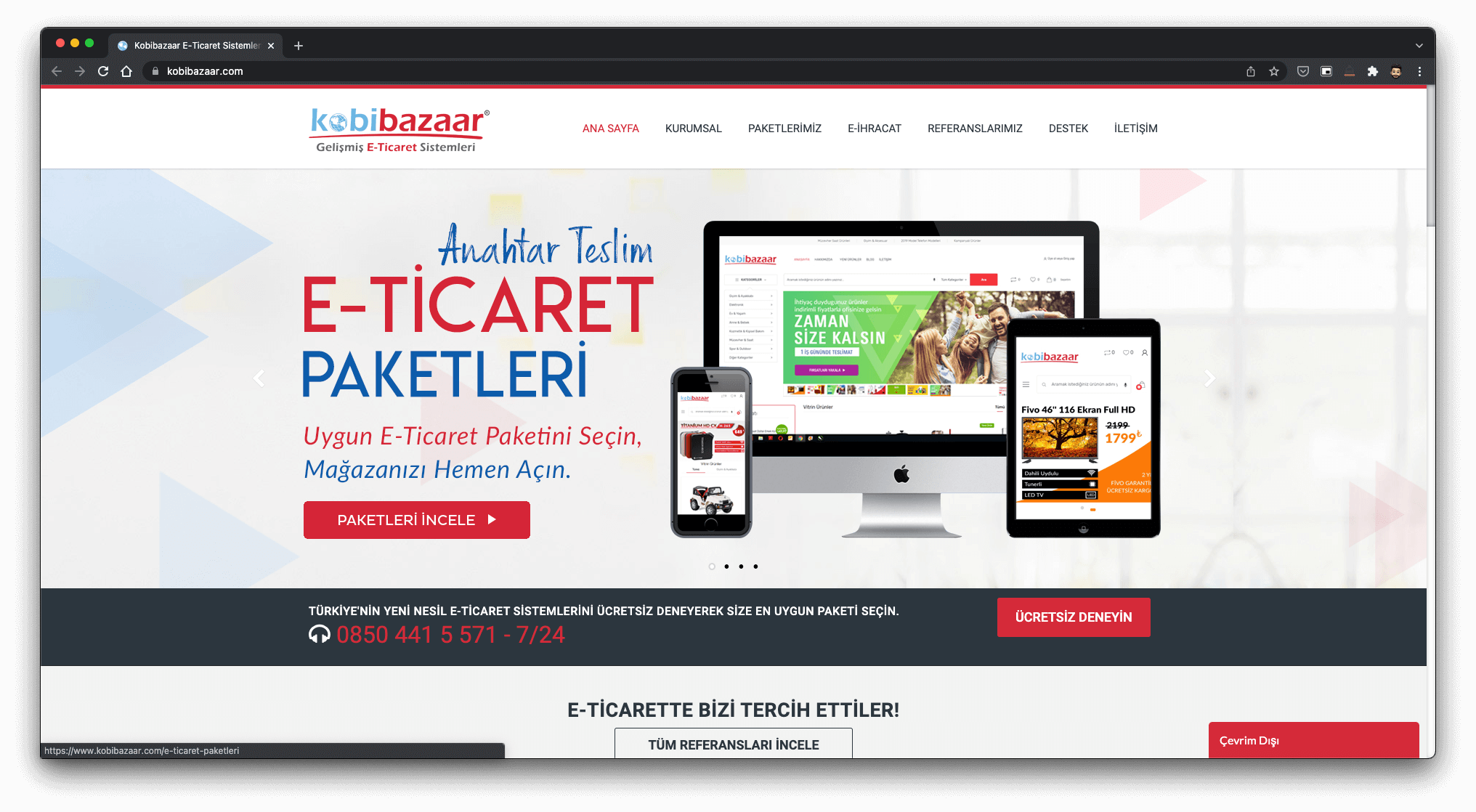 e-ticaret sistemleri