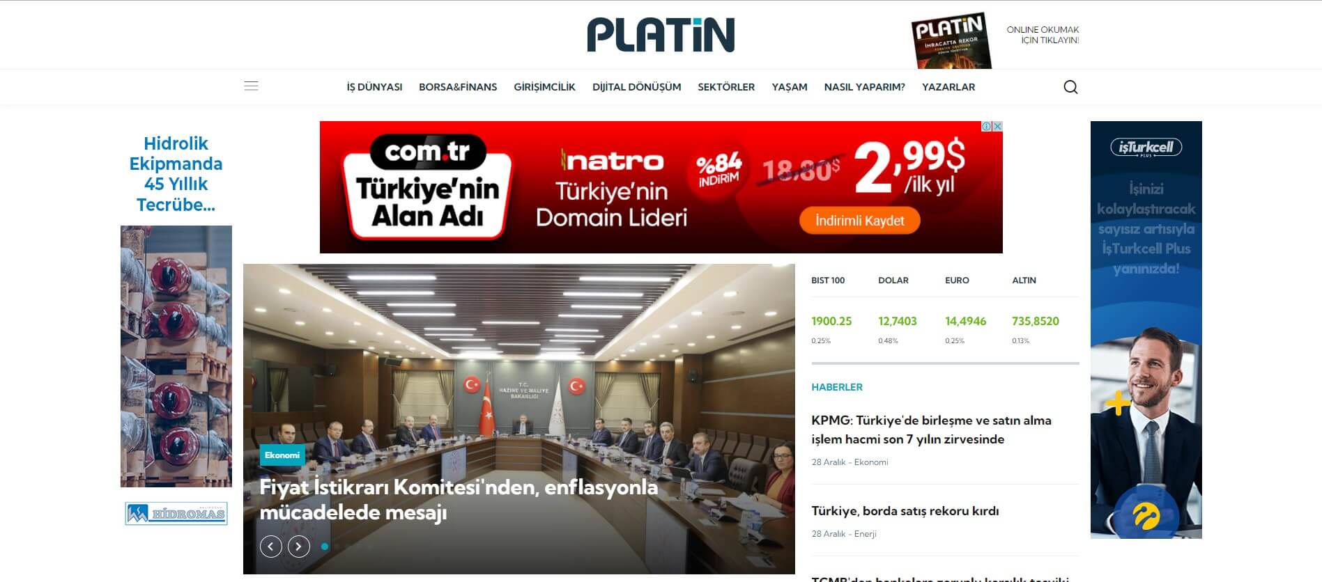 platin dergisi